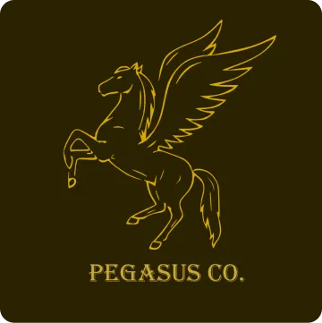 Logo de um cavalo com asas - Pegasus